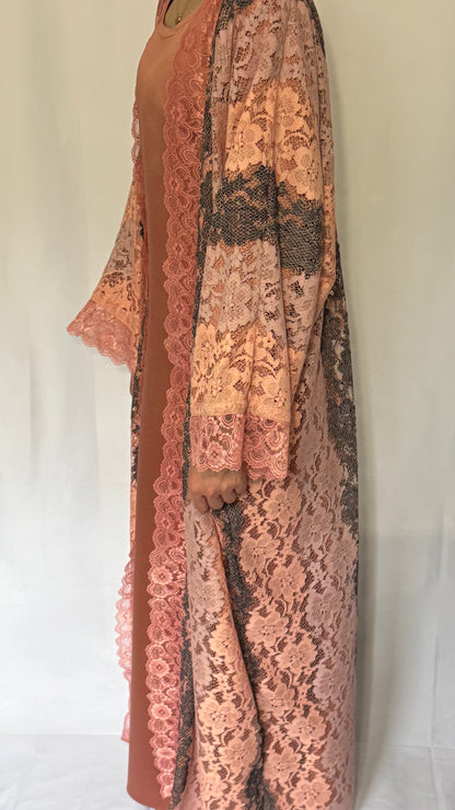 Desert Rose Abaya - 2 piece set