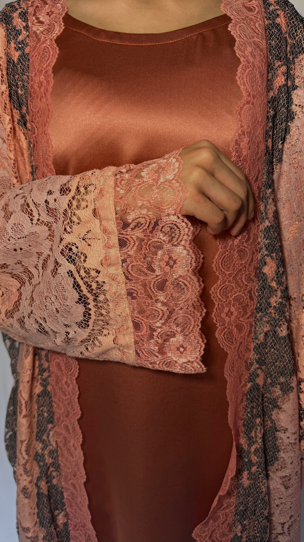 Desert Rose Abaya - 2 piece set